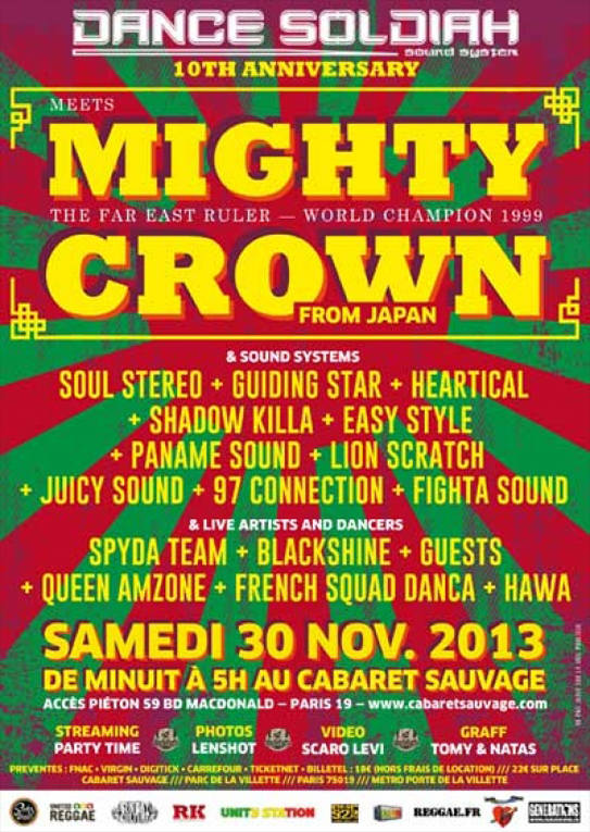 MIGHTY CROWN - DANCE SOLDIAH 10TH BDAY